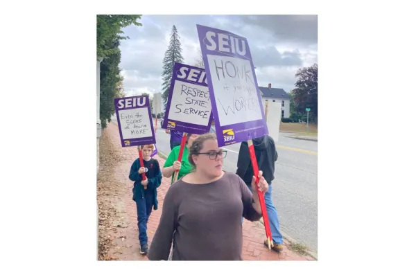 MSEA protest at Blaine House