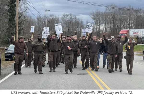 UPS workers