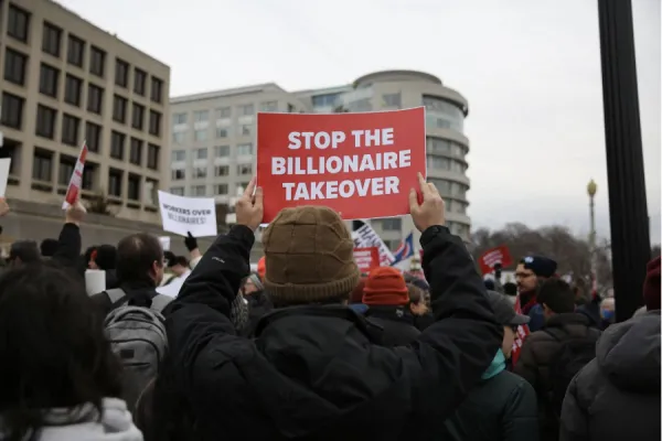 Stop the billionaire takeover