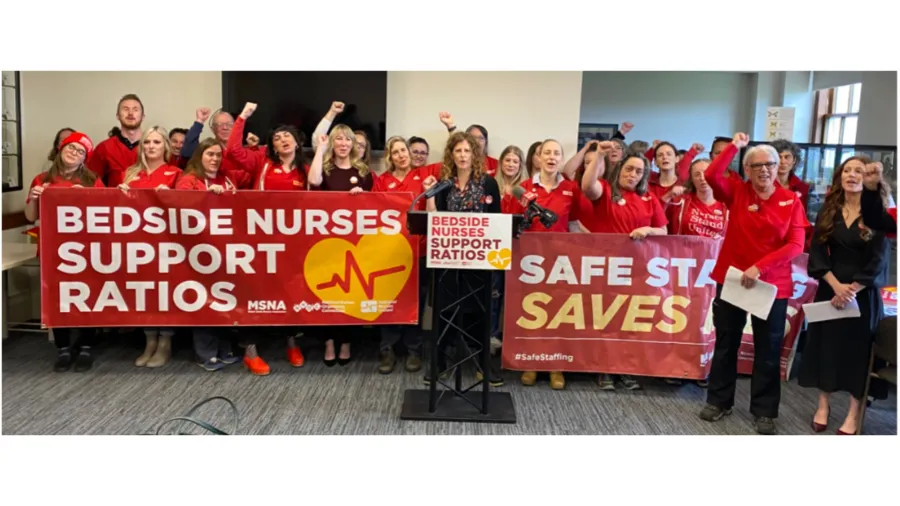 Nurses Rally At State House For Enforceable Nurse-to-Patient Ratios ...