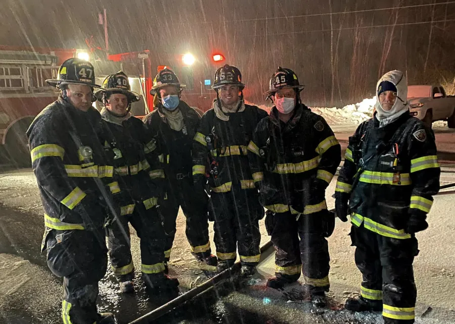 Hampden firefighters