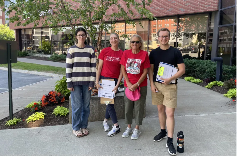 MSNA canvassers