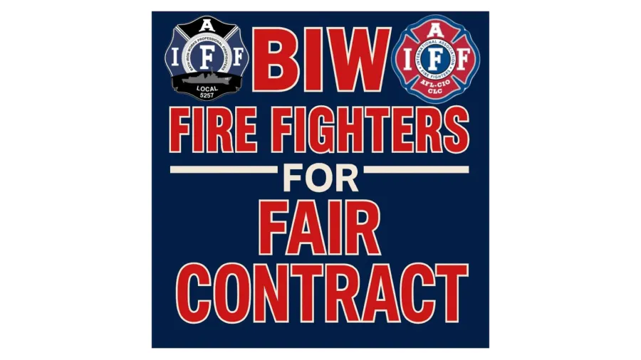 BIW firefighters