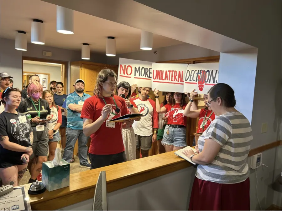 UMaine grad workers